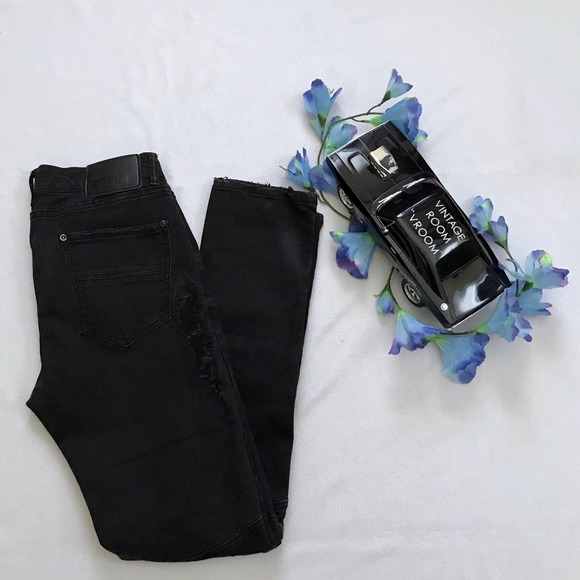 Preme Other - Preme NWOT Black Wash Skinny Jeans Men 32x33
